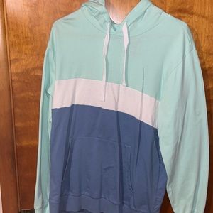 Multi colored hoodie